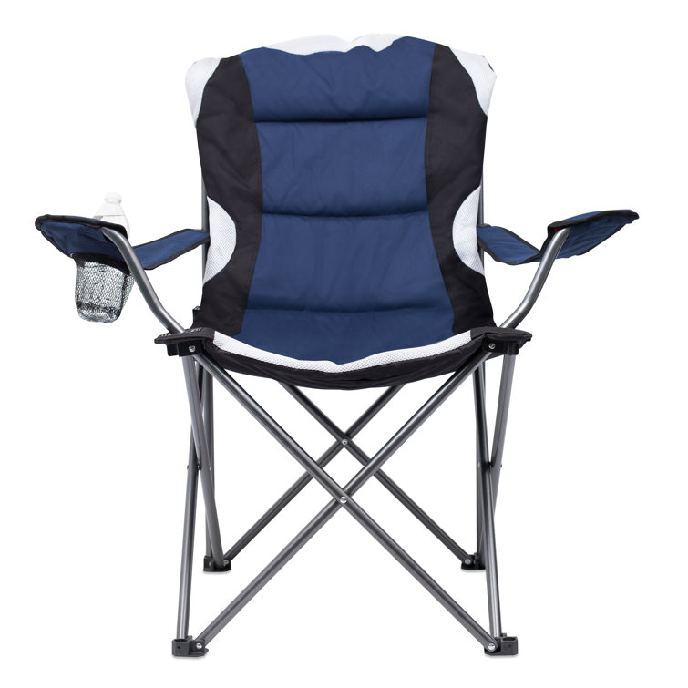 Deluxe padded discount folding camping chairs